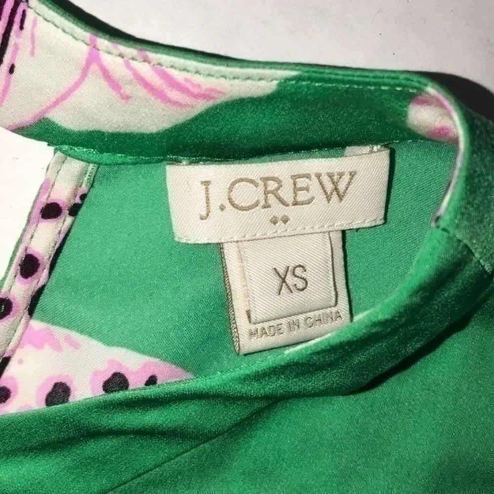 J. Crew Floral Blouse